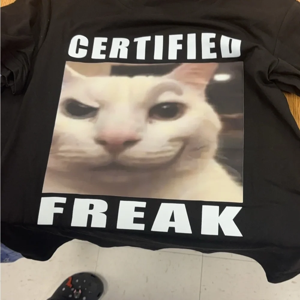 Black Cat Graphic T-Shirt